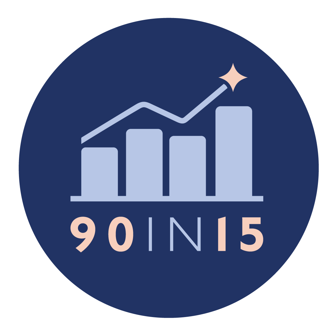 Caleres 90 in 15 Logo